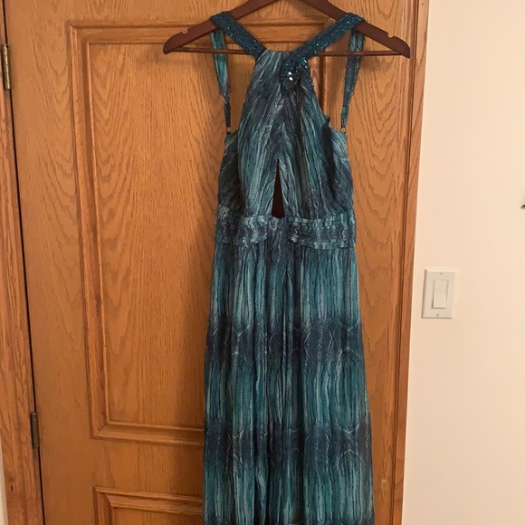 BCBG MAXAZRIA full length silk dress - Picture 3 of 8